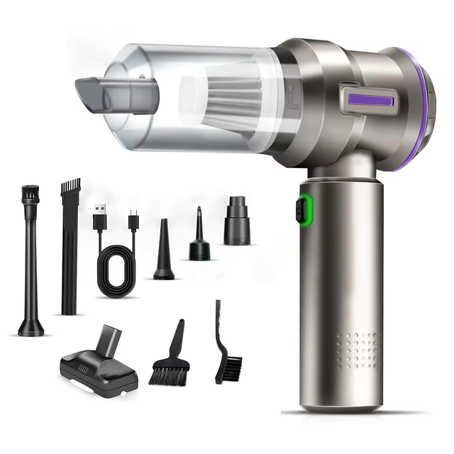 Brushless Motor Vacuum Cleaner15000PA Portable Car Cord and Cordless Handheld 120W ACDC Car Use Home Use