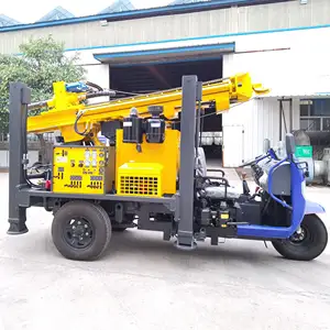 BDM-200TT Model Roda Tiga Dipasang DTH Alat Pengeboran Sumur Air