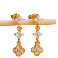 Agent de dropshipping Shopify pour les États-Unis, l'Australie et l'UE, fournisseur mondial 1688, dropshipping DDP, commande exécutée en 24h, boucles d'oreilles en zircon