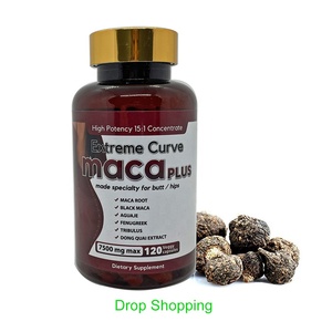 Capsule di Maca Pura per Donne, Integratore per l'Aumento dei Glutei, Estratto di Radice di Maca - Product Image 1