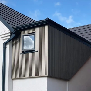 Pannello Murale <span class=keywords><strong>per</strong></span> Esterni in <span class=keywords><strong>Legno</strong></span> Composito Plastico WPC <span class=keywords><strong>Rivestimento</strong></span> Moderno Stile Europeo <span class=keywords><strong>per</strong></span> Villa Impermeabile Insonorizzato e Ignifugo - Product Image 3