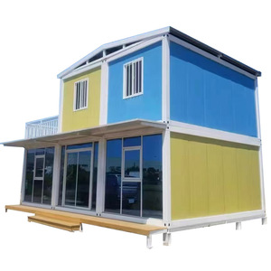 Casa Contenedor de Diseño Moderno, Vivienda en Contenedor con Pared de Vidrio, Forma Rectangular para Uso Residencial o de Oficina - Product Image 4