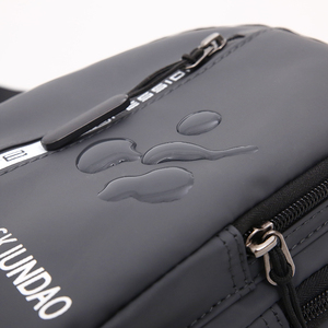Los hombres de Bolso Negro Oxford bolsa de pecho al aire libre hombro mochila Cruz bolsa de cuerpo de viaje - Product Image 6