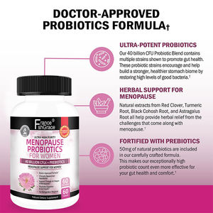 Supplément <span class=keywords><strong>Probiotiques</strong></span> 60 Capsules Soutien Maintenir La Santé Vaginale Et Les Infections Des Voies Urinaires Santé Capsules <span class=keywords><strong>Probiotiques</strong></span> - Product Image 4