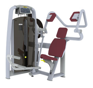 Gimnasio comercial Equipo de fitness Pullover sentado Máquina de brazo Pin de entrenamiento de fuerza Máquina de tracción trasera cargada - Product Image 1