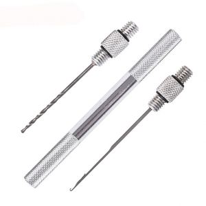 Stock d'aiguilles pour la pêche à la carpe en aluminium 3 en 1 Combo Kit Tool Set Fish Drill Tackle Gréement Boilie Needle Tool Kit - Product Image 2