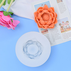 Molde <span class=keywords><strong>de</strong></span> silicona <span class=keywords><strong>de</strong></span> flor <span class=keywords><strong>de</strong></span> loto floreciente <span class=keywords><strong>de</strong></span> tendencia para hornear para yeso, jabón, cera, <span class=keywords><strong>Fondant</strong></span>, <span class=keywords><strong>pastel</strong></span>, Chocolate, caramelo, resina epoxi, herramientas para pasteles - Product Image 2