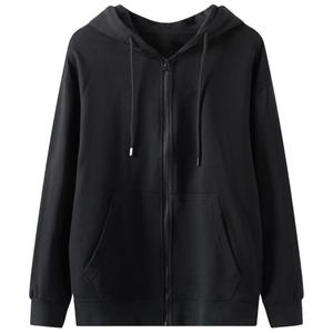 2025 Unisex Y2K Streetwear Oversized French Terry Zip-Up <b>Hoodie</b> - Custom Logo Blank Hooded Coat, Soft Casual Zipper Sweatshirt - Product Image 5