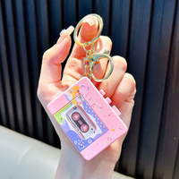 Porte-clés baladeur musical Mini Cassette Record Player Boîte à musique Cadeau pour anniversaire