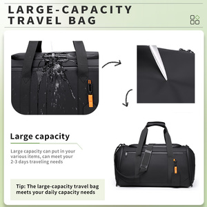 <span class=keywords><strong>Sac</strong></span> <span class=keywords><strong>de</strong></span> voyage sportif imperméable grande capacité pour <span class=keywords><strong>femme</strong></span>, <span class=keywords><strong>sac</strong></span> <span class=keywords><strong>de</strong></span> voyage unisexe tendance pour l'extérieur - Product Image 3