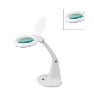 White Countertop Jewelry Desk Lamp High-Brightness Shadowless Magnifying Glass Jewelry Tools Equipment LED <b>Work</b> <b>Light</b> - Product Image 1