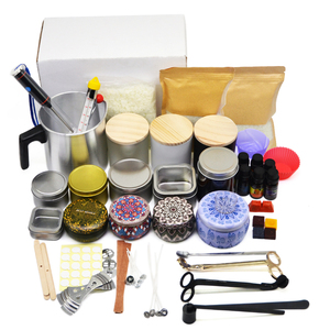 Cire d'abeille naturelle cire de soja parfum bougie moule luxe bricolage bougie parfumée faisant <span class=keywords><strong>des</strong></span> accessoires <span class=keywords><strong>Kit</strong></span> fournitures outils ensemble - Product Image 3
