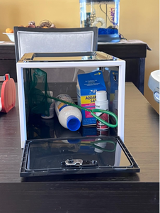 กล่องยาขนาดใหญ่แบบล็อคได้ เหมาะสำหรับความปลอดภัยทางการแพทย์/โทรศัพท์/ตู้เย็น/ของใช้ส่วนตัว/บ้าน/สำนักงาน/หอพัก สีขาว - Product Image 2