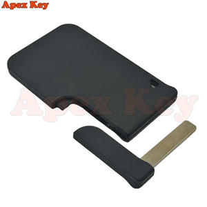 Clé de voiture intelligente noire et blanche 433Mhz ID46 PCF7947 pour Clio Logan Megane 2/3 Scenic, télécommande avec 3 boutons - Product Image 4