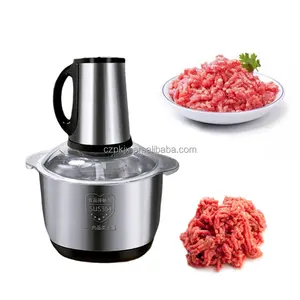 Powerful Electric Food Processor Ginger Chopper Meat Grinder Chili Grinding Machine