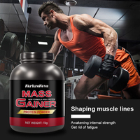 Protéine de Lactosérum Gainer Premium en Poudre et Créatine Vitamines pour un Développement Musculaire Rapide Fitness et Compléments de Prise de Poids Santé