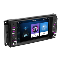 Système multimédia de voiture 7 pouces, sans fil, Carplay, Android Auto, WiFi, Bluetooth, pour Jeep Wrangler, Dodge, Chrysler, autoradio sans fil