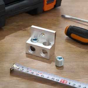 Клеммы заземления Blulu, 2 шт., алюминиевые, двойного назначения, механические, для двухпроводных кабелей (250 Mcm-6sol), производство Китай - Product Image 4