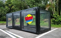 Housses de voiture gonflables Protection contre la grêle Tente de garage de voiture gonflable Vitrine de voiture gonflable Abri de garage