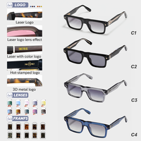 Lunettes de soleil TFB de luxe faites à la main, protection UV400, style rétro vintage, haute qualité, durables, unisexes, verres CR39, acétate
