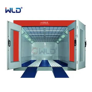 WLD7200 CE High Quality Car Spray Paint Booth Baking Oven In Kuwait Supplier Good Price