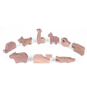 Série d'artisanat DIY : Modèles d'animaux de <span class=keywords><strong>la</strong></span> forêt faits à <span class=keywords><strong>la</strong></span> main avec techniques de meulage et de découpe – Ornements semi-finis - Product Image 3