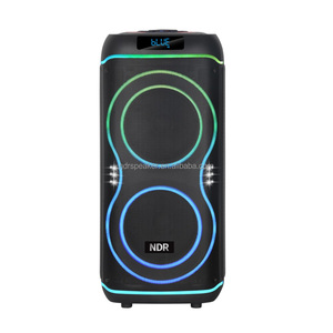 Altavoz <span class=keywords><strong>BT</strong></span> portátil para fiesta, caja de <span class=keywords><strong>710</strong></span> RGB, iluminación LED dual de 8 ", Audio inalámbrico para exteriores, potencia de 40W, gran oferta, altavoz de Karaoke - Product Image 4