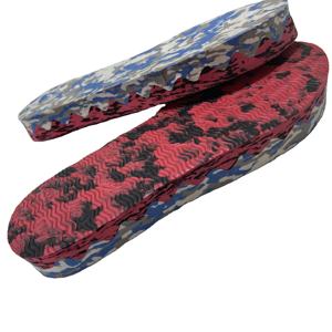 Suola all'ingrosso personalizzata in schiuma EVA antiscivolo Camo Camouflage suola di colore misto per suola Sneaker che rende il modello di colore misto morbido - Product Image 6