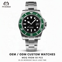 Montre de plongée automatique lumineuse de 41 mm en acier inoxydable, Relogio Masculino, montre mécanique pour homme, résistante à l'eau jusqu'à 200 m