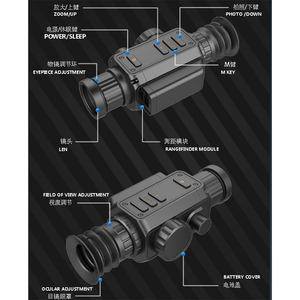 Hot Sale 1000m Range IP67 Anti-shock Outdoor <strong>Handheld</strong> Spotting Hunting Scope Thermal <strong>Night</strong> <strong>Vision</strong> Scope Thermal <strong>Camera</strong> - Product Image 5