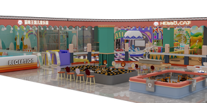 Équipement <span class=keywords><strong>de</strong></span> jeu intérieur personnalisé pour aire <span class=keywords><strong>de</strong></span> jeux, avec toboggan, piscine à balles, labyrinthe, trampoline, mur d'escalade, parcours d'obstacles ninja - Product Image 6