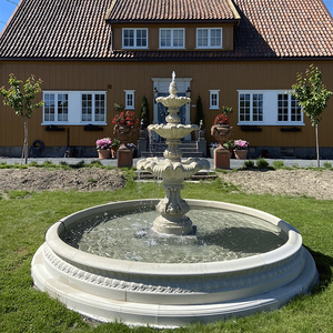 Moules en silicone pour jardinières en béton et fontaines d'eau, moule durable pour sculptures en béton - Product Image 4