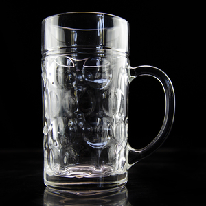Grande <span class=keywords><strong>chope</strong></span> <span class=keywords><strong>de</strong></span> <span class=keywords><strong>bière</strong></span> Restaurant vaisselle tasse en verre tasses en verre <span class=keywords><strong>1L</strong></span> 500ml Club mode nouveau Design 2023 classique en gros - Product Image 1