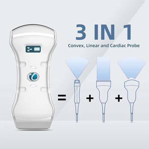 256 Element Phased, <strong>Linear</strong> &amp; Convex ,Transvaginal <strong>Array</strong> Probe 3 in 1 Color Doppler Scanner Portable <strong>Ultrasound</strong> Machine - Product Image 2