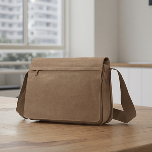 Sac de messager en toile vierge vintage pour hommes <span class=keywords><strong>sacoche</strong></span> de livre élégante - Product Image 6