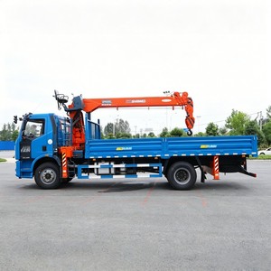 Camion grue télescopique FAW JH6 10 tonnes 12 tonnes 4x2 à flèche droite pour levage lourd - Product Image 5