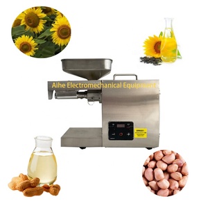 Mesin penekan minyak biji Mini untuk penggunaan di rumah, mesin presser kecil minyak kelapa sawit untuk minyak kedelai zaitun - Product Image 5