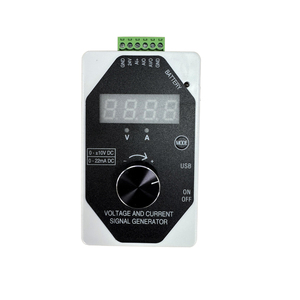 Générateur de signal portable 10V 0-22mA, calibrateur de courant et de tension haute précision pour instrumentation PLC - Product Image 1
