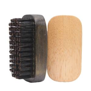 Brosse à barbe pour homme en poils <span class=keywords><strong>de</strong></span> sanglier naturels avec manche en bois, peigne <span class=keywords><strong>de</strong></span> toilettage pour <span class=keywords><strong>moustache</strong></span> et barbe, format <span class=keywords><strong>de</strong></span> poche pour la maison - Product Image 1