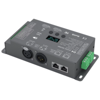 Decodificador DMX512 de Voltaje Constante LTECH de 12-48V CC, 4 Canales y 8A
