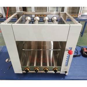Grill à <span class=keywords><strong>salamandre</strong></span> au gaz commercial et <span class=keywords><strong>cuisine</strong></span> japonaise, surface surélevée, foyer sans fumée, four à gaz au charbon, pizza - Product Image 3