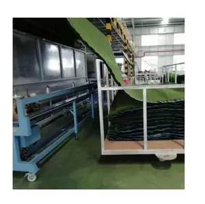 Landscaping Outdoor Artificial Grass Turf Carpet Back Production Line TPR TPE Backing Coating Making Machine