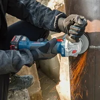 Meuleuse d'angle sans fil Bosch GWS 18V-8 18V, meuleuse électrique au lithium-ion pour travaux de meulage, de découpe et de polissage
