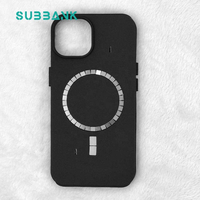 Coque de protection magnétique 2-en-1 pour sublimation SUBBANK, compatible avec la recharge sans fil 3D, pour iPhone 17, durable, tendance, personnalisable, promotionnelle