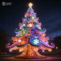 Décoration de renne rougeoyante faite à la main de qualité supérieure-Lanterne de renne LED pour décoration extérieure de Noël e