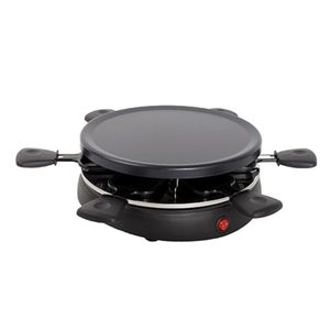 Grill à <span class=keywords><strong>raclette</strong></span> pour 6 personnes avec <span class=keywords><strong>4</strong></span> programmes prédéfinis, grand écran tactile, commande numérique, grille en aluminium réversible - Product Image 4