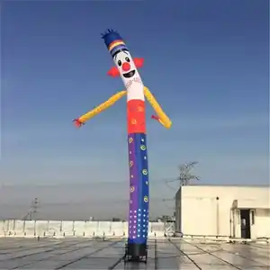 Terbaru desain luar ruangan kaki tunggal tabung tiup iklan balon udara penari