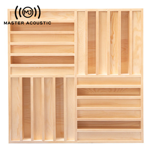MASTER ACOUSTIC Panel <span class=keywords><strong>3D</strong></span> Decoración Paneles de pared decorativos Paneles de sonido de madera maciza Difusores Techos <span class=keywords><strong>3D</strong></span> Difusores acústicos - Product Image 2