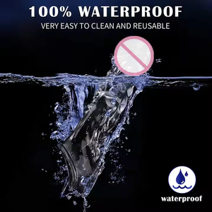 Vente en gros d'agrandissement masculin Dick Sleeve préservatif vibrant anneaux de pénis Sex Toys pour couples - Product Image 6