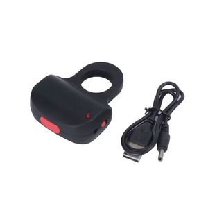 806 Type Portable Aluminum Alloy Finger Key Chain Outdoor Emergency <b>Flashlight</b> Rechargeable Waterproof Survival Torc - Product Image 1